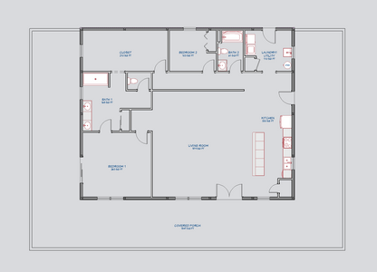 Foundry Plan-2000 SqFt