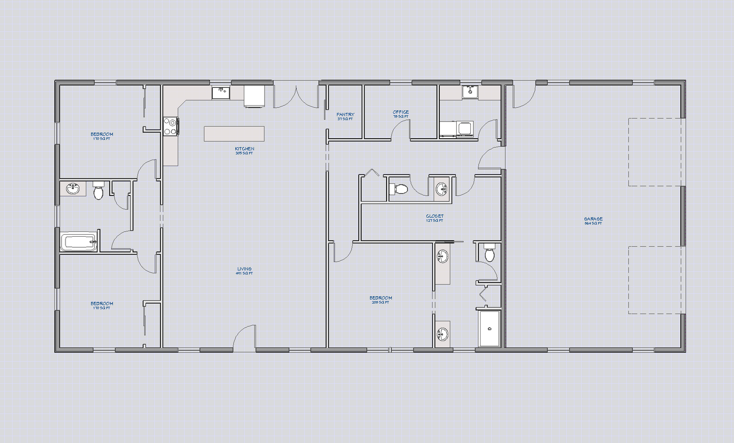 Korrin Plan-2160 SqFt