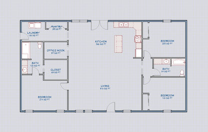 Meridian Plan-1980 SqFt