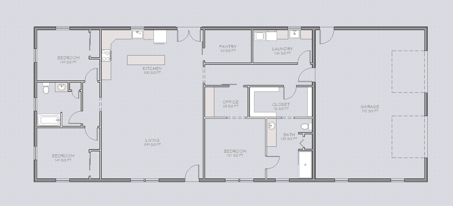 Oakmere Plan-1980 SqFt