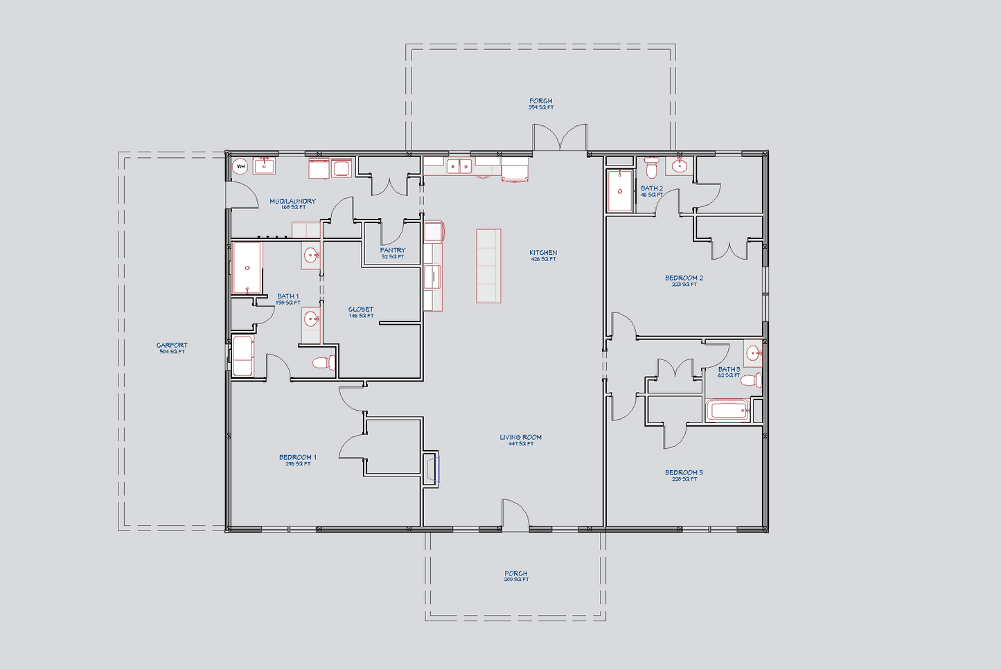 Windham Plan-2520 SqFt