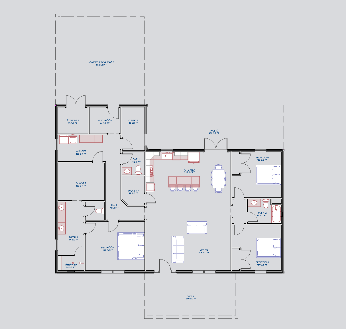 Wrenford Plan-2208 SqFt