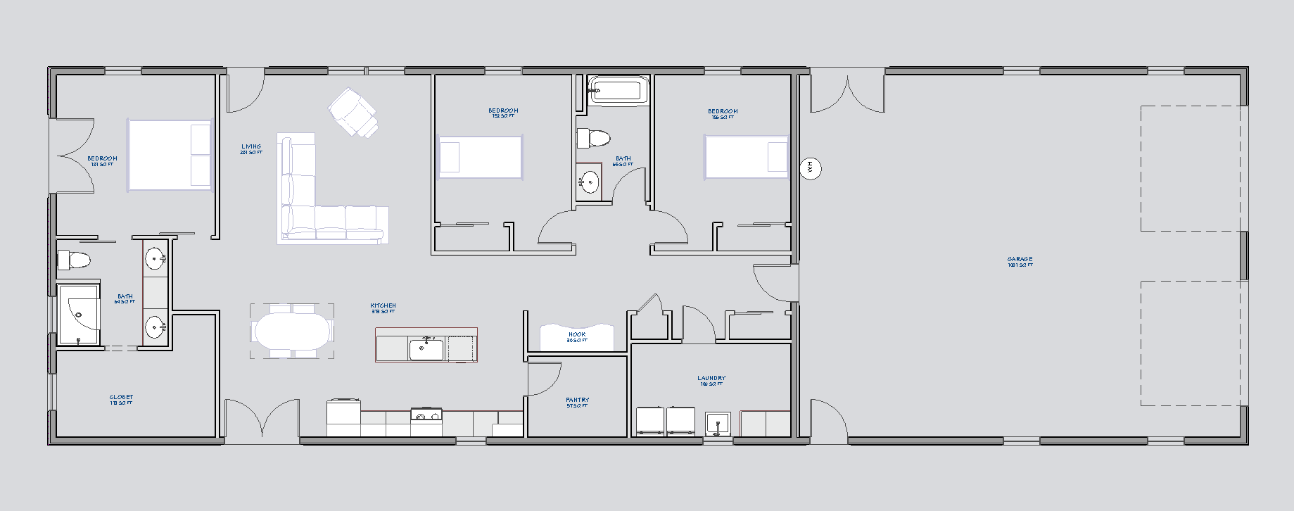 The Claybern Floor Plan
