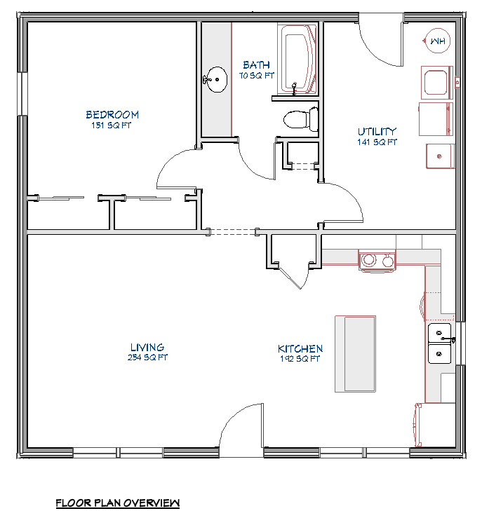 The Houston Floor Plan