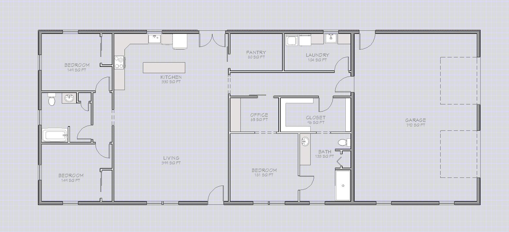 The Oakmere Floor Plan