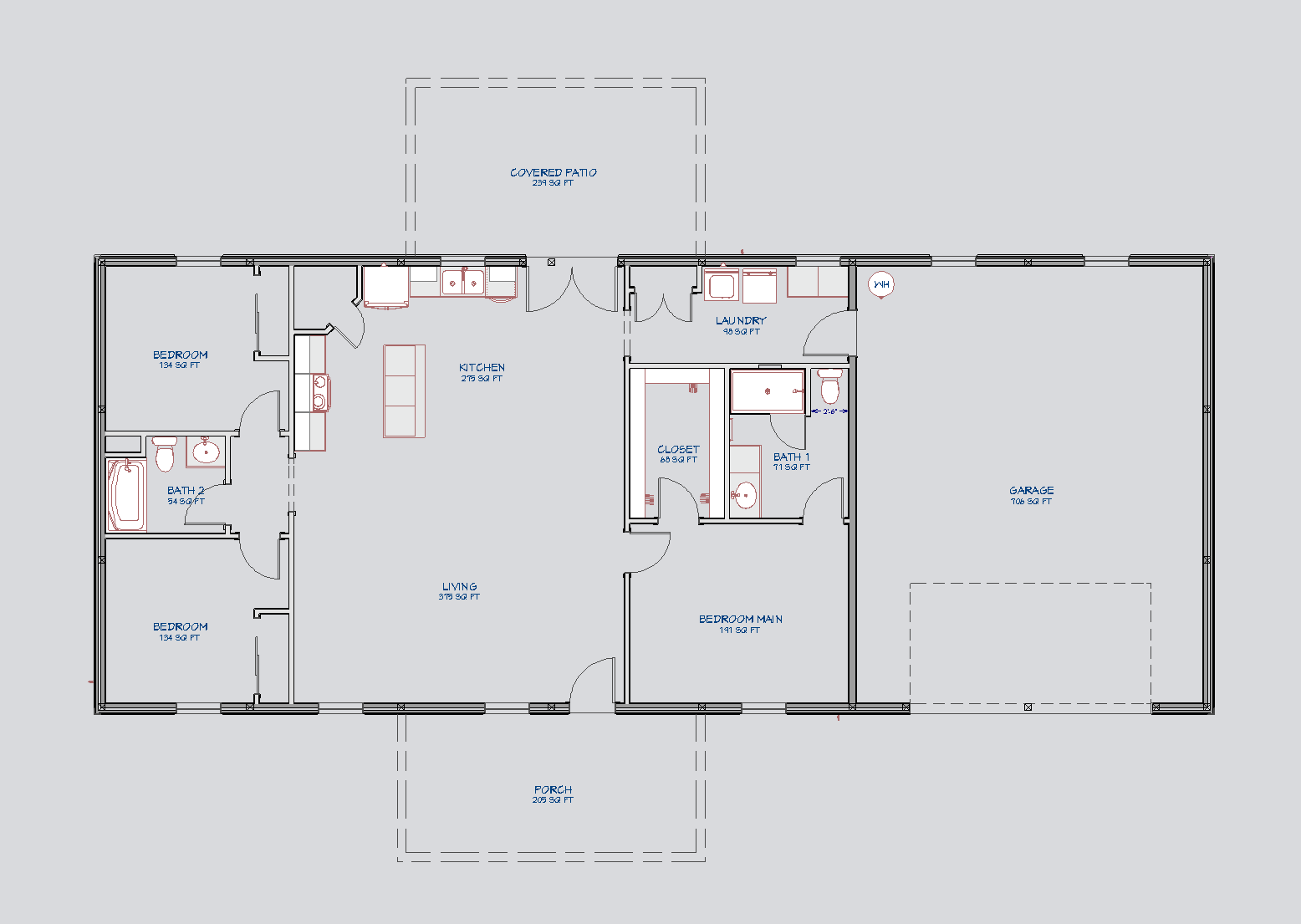 The Stoney Floor Plan