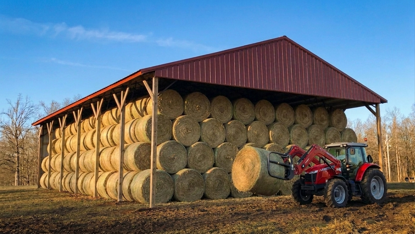 Hay Storage Barn